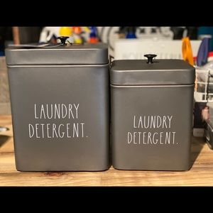 Rae Dunn Laundry Container